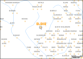 map of Oloka