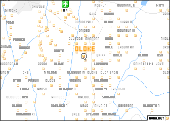 map of Oloke