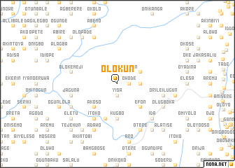 map of Olokun