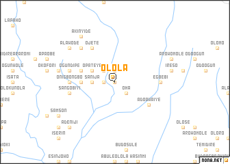 map of Olola