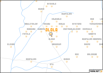 map of Olola