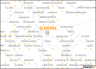 map of Olominas