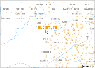 map of Olomitutu