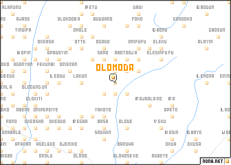 map of Olomoda