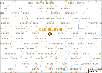 map of Olomo Leyin
