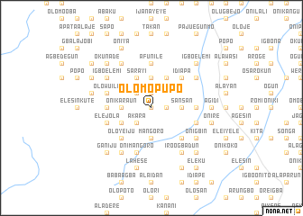 map of Olomopupo