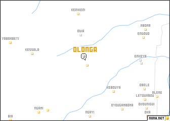 map of Olonga