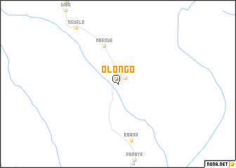 map of Olongo