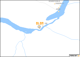 map of Olon