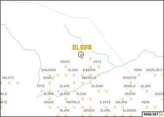 map of Olopa