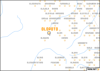 map of Olopoto