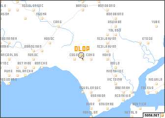 map of Olop