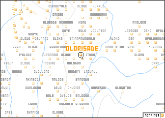 map of Olorisade