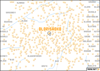 map of Olorisaoko