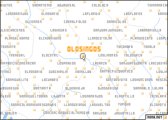 map of Olosingos