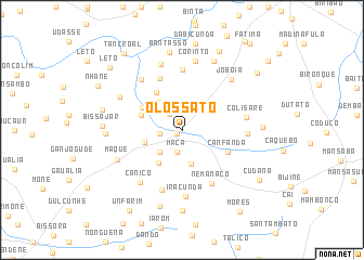 map of Olossato