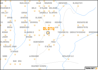 map of Olotu