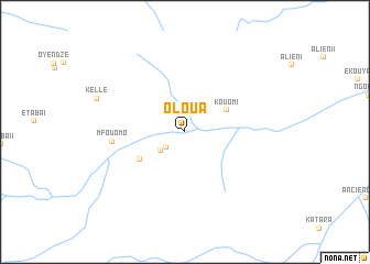 map of Oloua