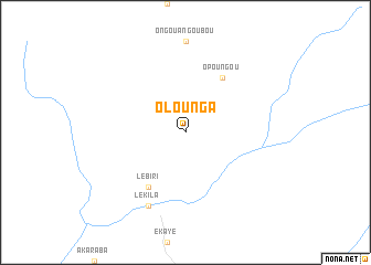 map of Olounga