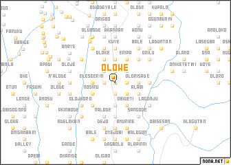 map of Olowe