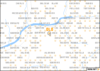 map of Olo