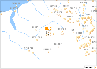 map of Olo