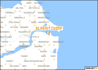 map of Olpenitzdorf