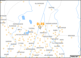 map of Olra