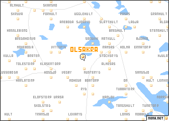 map of Ölsåkra