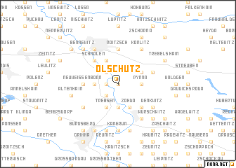 map of Ölschütz