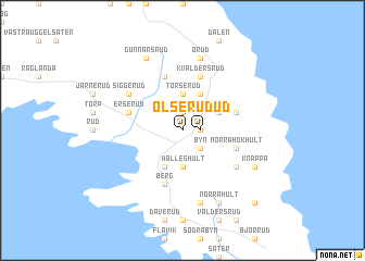 map of Ölserud
