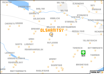 map of Ol\