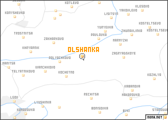 map of Ol\