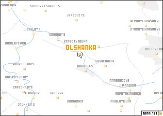 map of Ol\