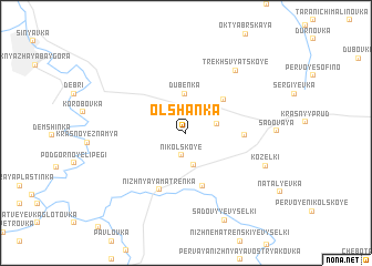 map of Ol\