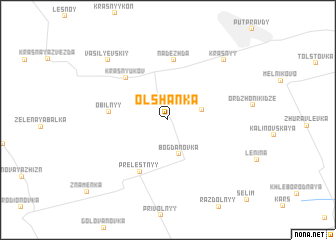 map of Ol\