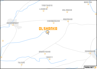 map of Ol\