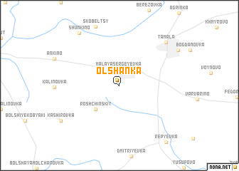 map of Ol\