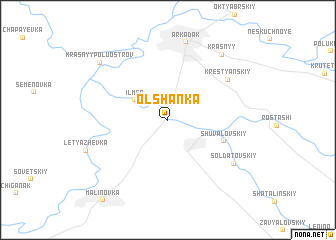 map of Ol\