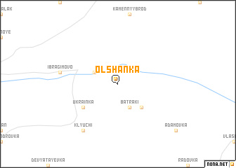 map of Ol\