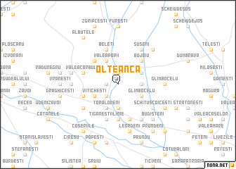 map of Olteanca