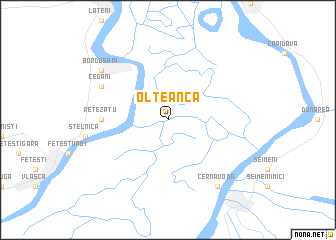 map of Olteanca