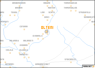 map of Olteni