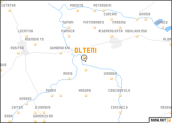 map of Olteni