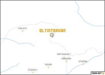 map of Oltintopkan