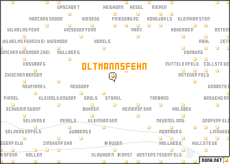 map of Oltmannsfehn