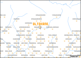 map of Oltokane