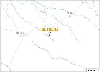 map of Oltulili