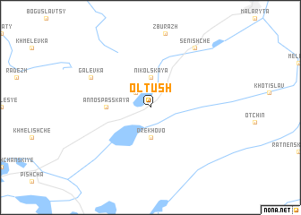 map of Oltush