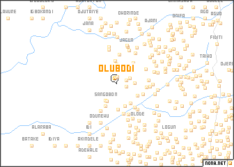 map of Olubodi